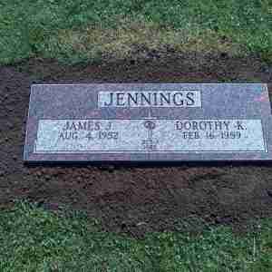 Flat Granite Marker 10