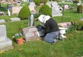 On Site Headstone Engraving