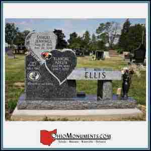 Medium Gray Custom Bench Monument rustic boulder shape tablet with hand carved sculptured tree and custom hand carved field stones bench seat support, hand carved polish raised letters.