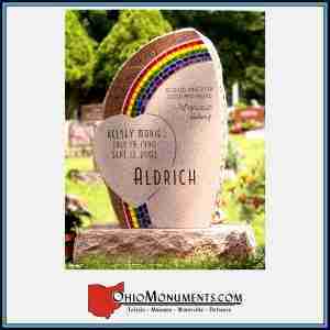 Aldrich Ceramic Stained Glass Monument