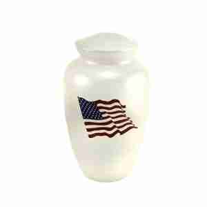 Flag Urn
